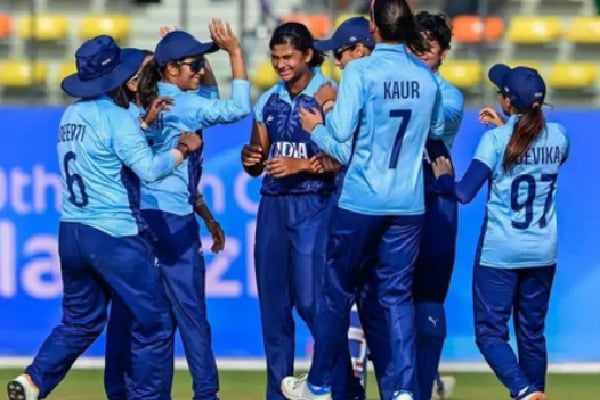 PM lauds Indian women's cricket team on winning gold at Asian Games