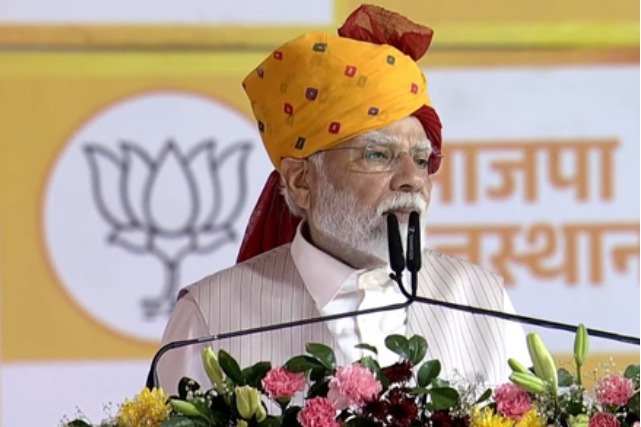 ‘Modi means guarantee of fulfillment of promises,’ says PM in Jaipur