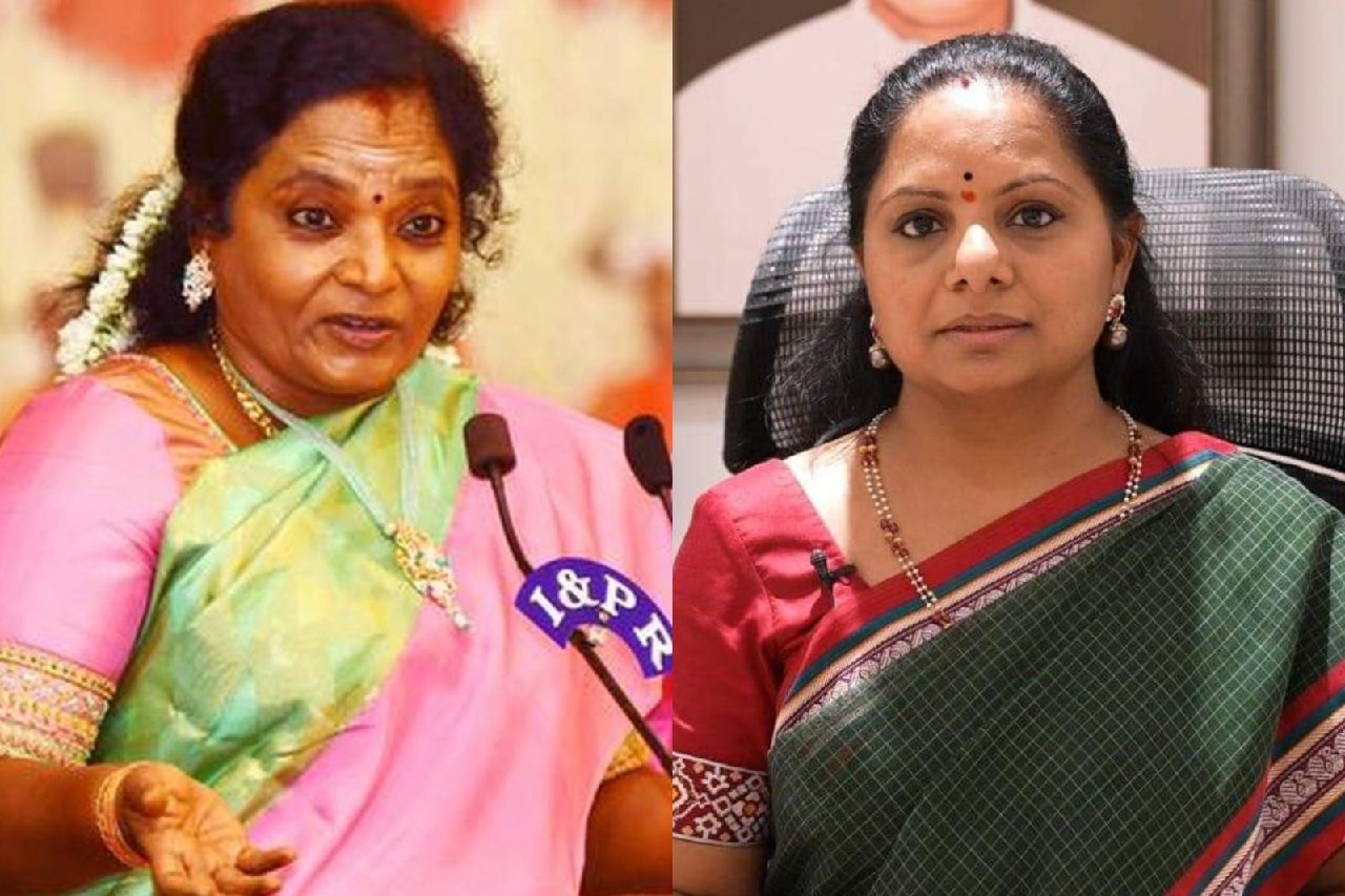 Mlc Kavitha Reaction On Governor Tamilisai Comments