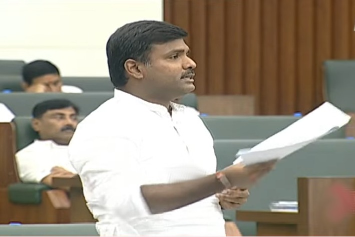 Minister Gudivada Amarnath explains AP Fibernet issue in assembly session