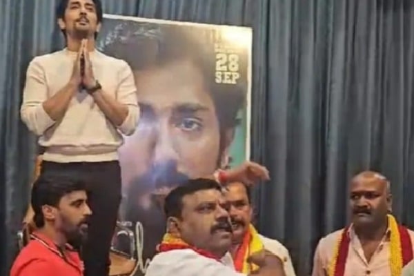 Kannada activists force south Indian actor Siddharth to end conference to promote Tamil movie in B’luru