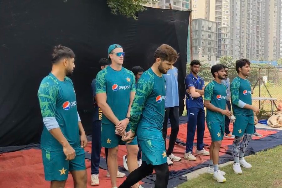 Pakistani team  will the  stay in  this hotel for two weeks in Hyderabad 