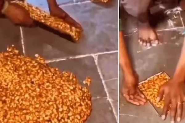 Love peanut chikki After watching this video you might think twice before buying it