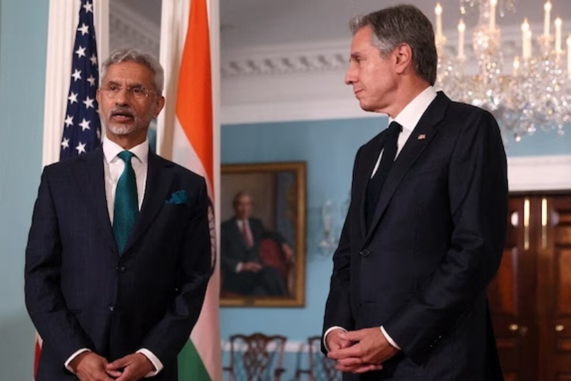 S Jaishankar US Secretary of State hold talks mum on India Canada row