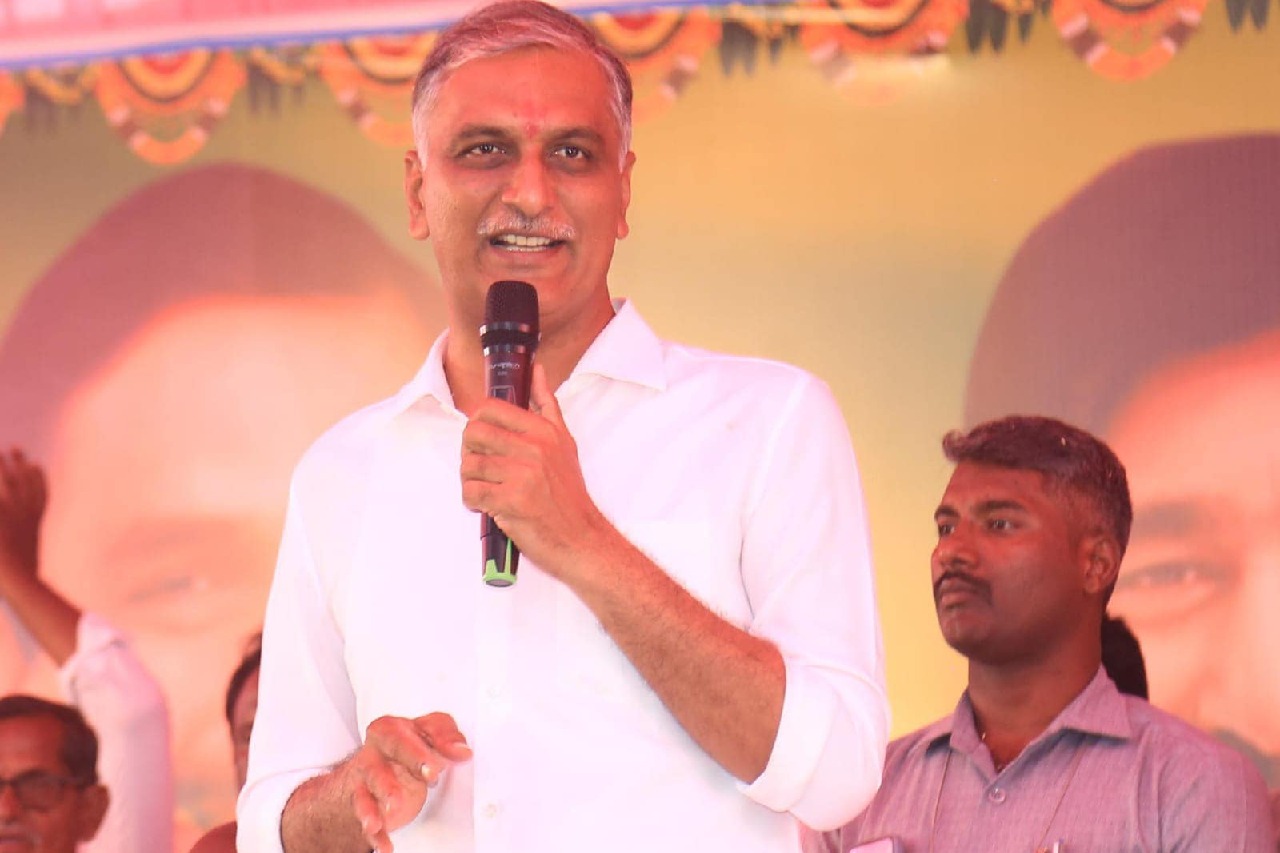 Harish Rao targtes Congress party