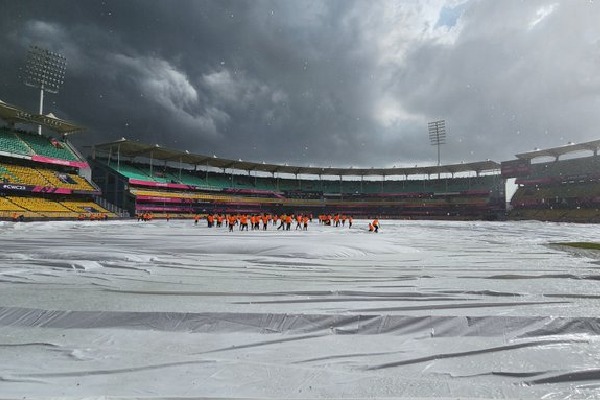 Team India warm up match with England abandoned due to rain