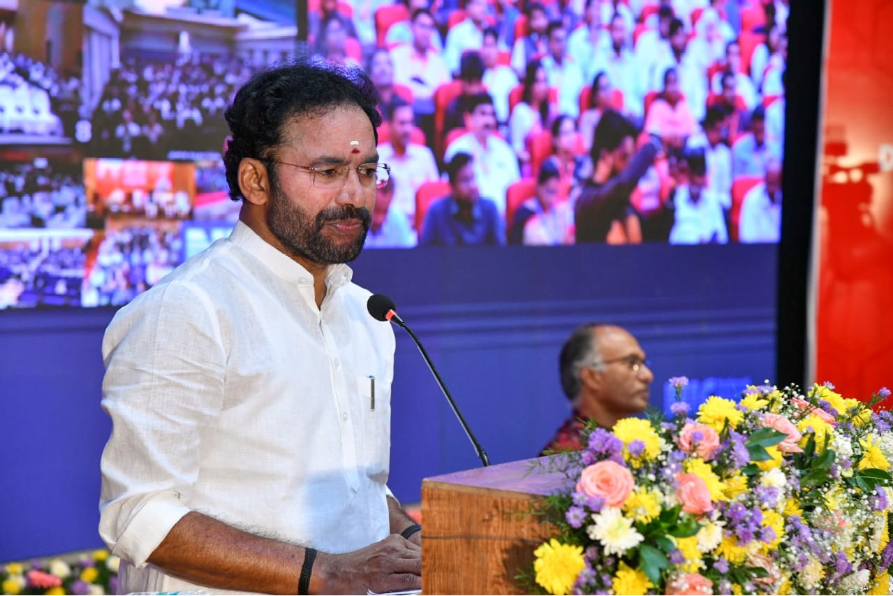 Kishan Reddy asks why does CM KCR not attend Prime Minister programs