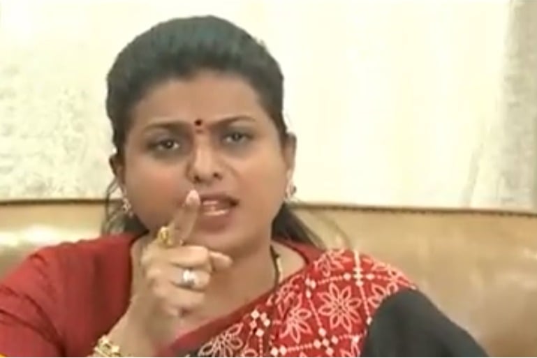 Minister Roja tears after bandaru comments