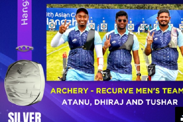 Asian Games: India bag Silver medal, lose to South Korea 1-5 in Final of Men's Recurve Team event