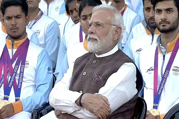 'You have created history', PM tells Asian Games contingent