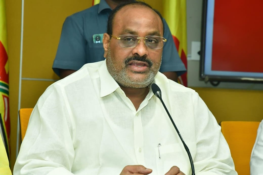 TDP leaders concern on Chandrababu health
