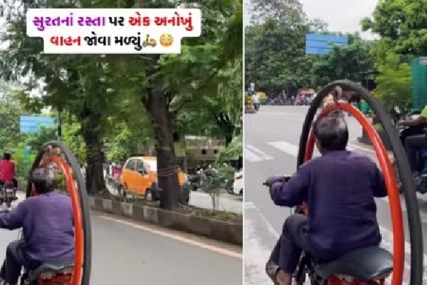 Gujarat mans monocycle reminds netizens of Gyrocycle from Men in Black
