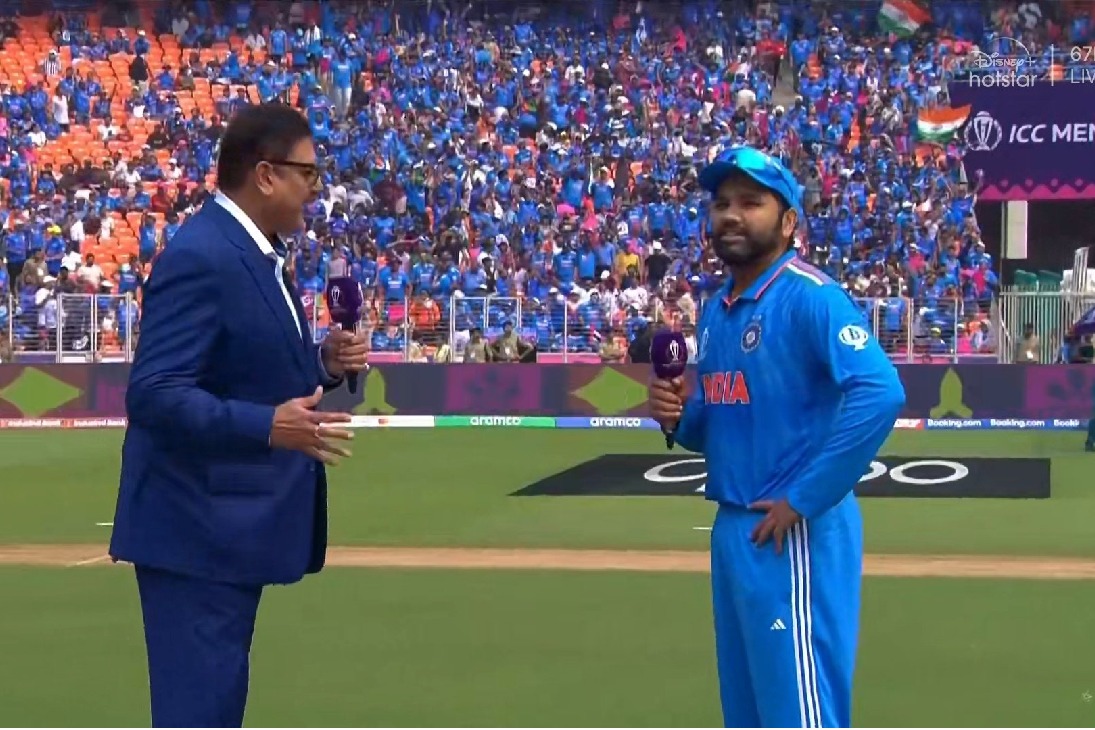 Rohit Sharma comments after winning the toss