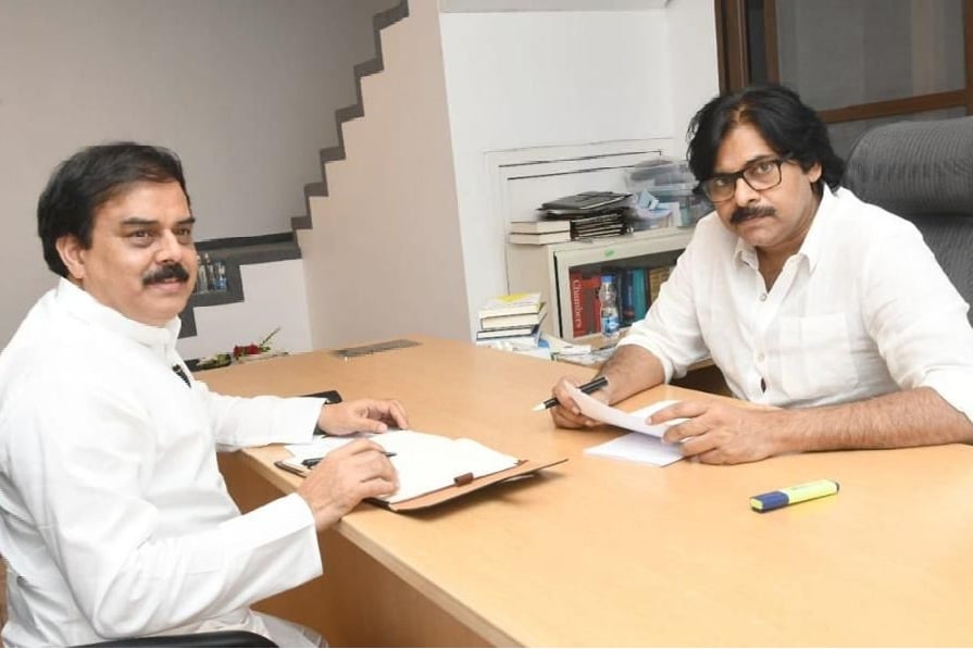 Pawan Kalyan held discussion with Nadendla Manohar on future plans