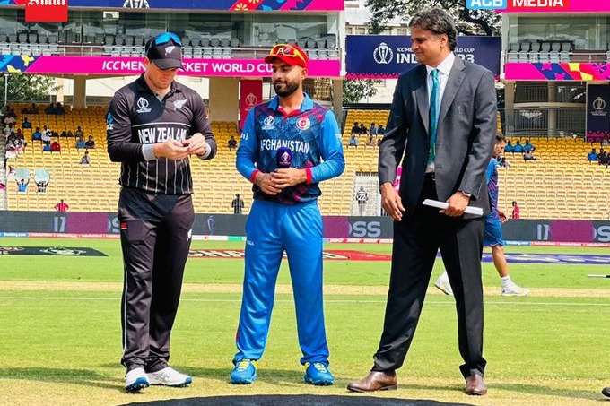Afghanistan won the toss and elected bowling against New Zealand