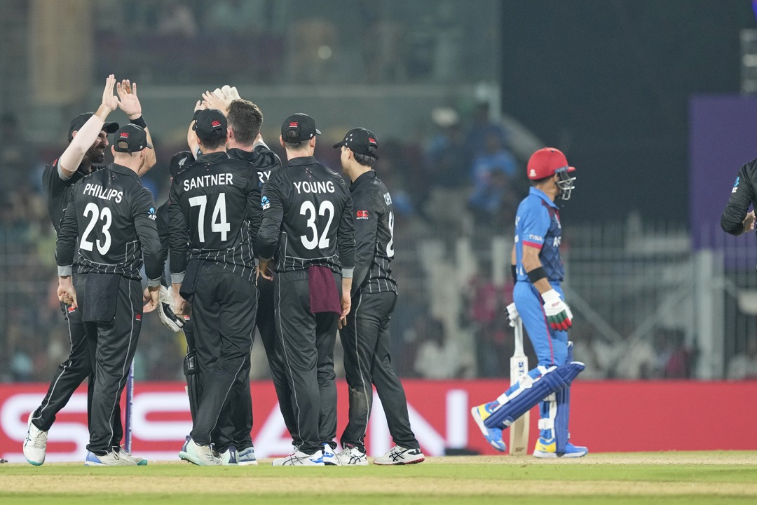New Zealand crumbled Afghanistan by 149 runs 