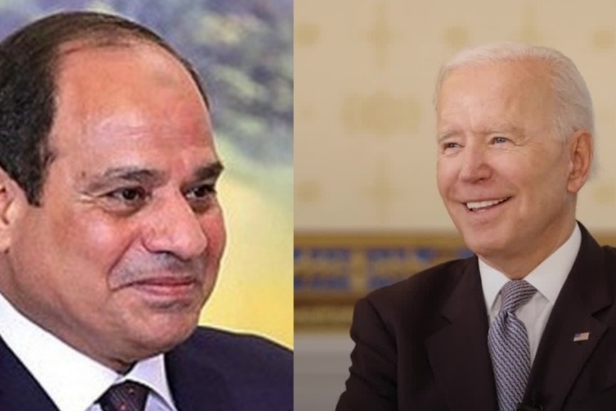 Sisi, Biden agree on 'sustainable' aid delivery to Gaza via Rafah crossing