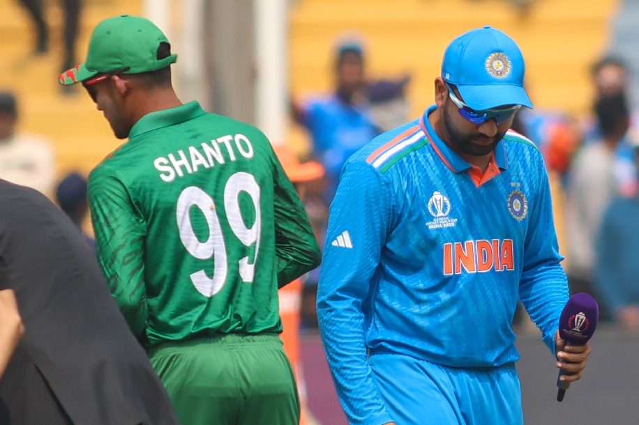 Men's ODI WC: Shakib sits out as Bangladesh win toss, opt to bat first against India