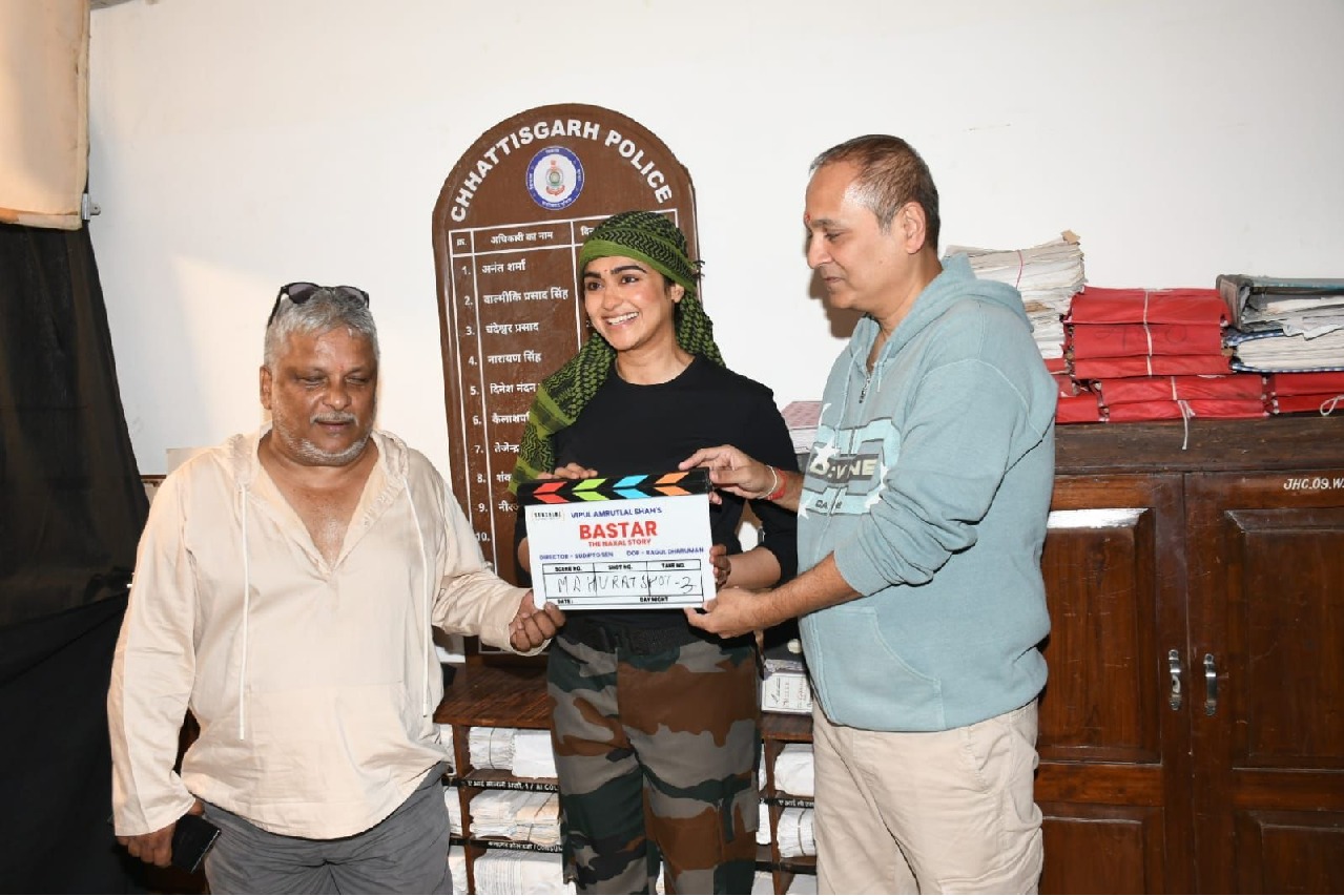 Adah Sharma reunites with 'The Kerala Story' makers; begins shoot for
 'Bastar: The Naxal Story'