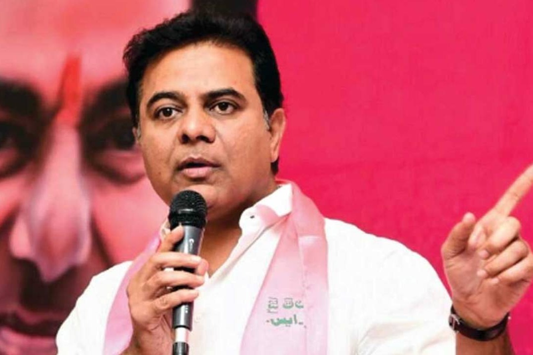KTR lashes out at congress 