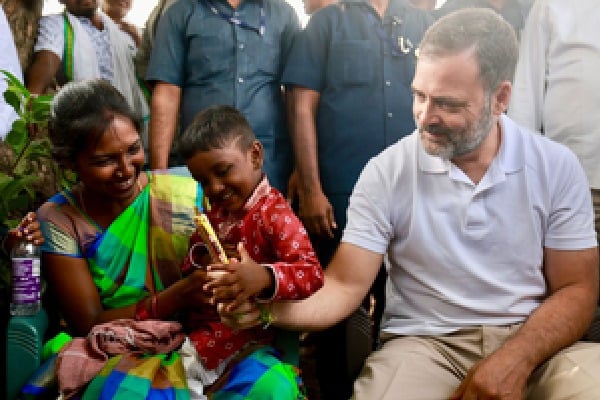 Telangana's wealth is in the hands of one family: Rahul Gandhi