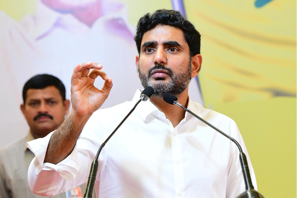 Nara Lokesh fires on Jagan