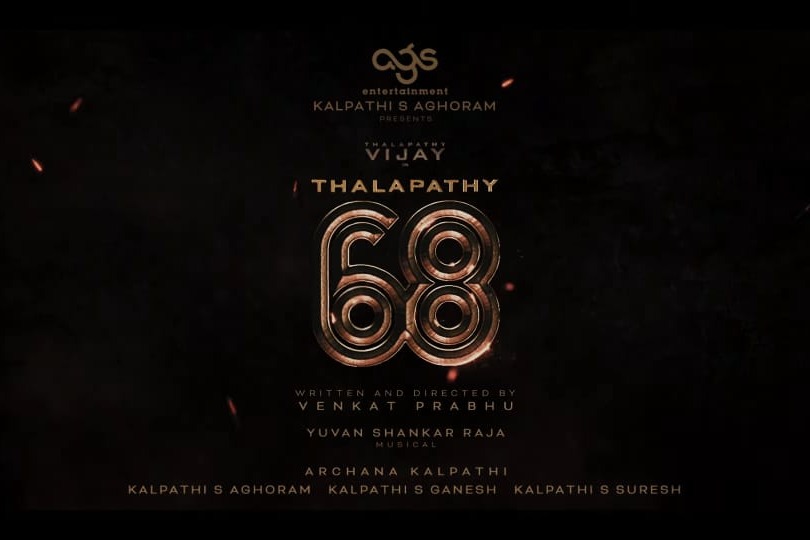 Thalapathy Vijay partakes in Puja to commence shooting of 'Thalapathy 68'