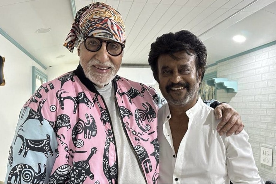 Rajinikanth is 'thumping with joy' to collaborate with Big B after 33 years
