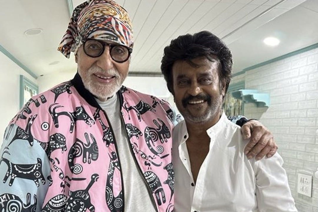 My great honour to be working with you again says Amitah about Rajinikanth