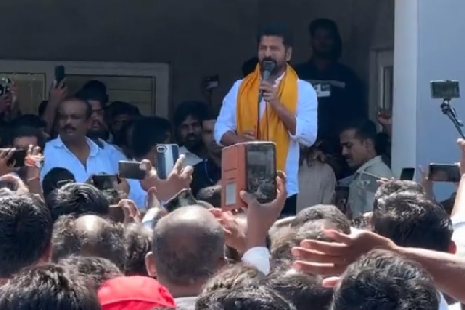 Revanth Reddy counter to Minister KTR