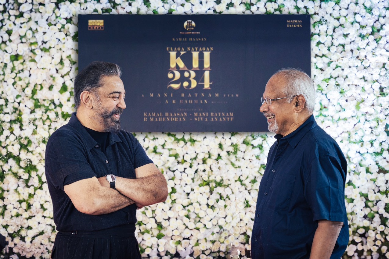 Shooting starts for Kamal's film after 36 yrs with Mani Ratnam