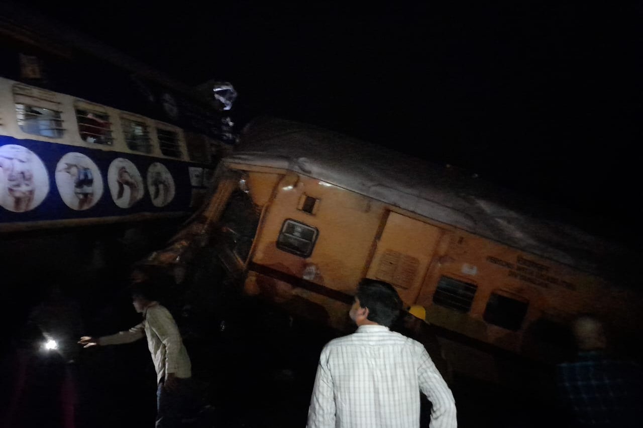 Train collision: Andhra CM orders rescue, relief operations