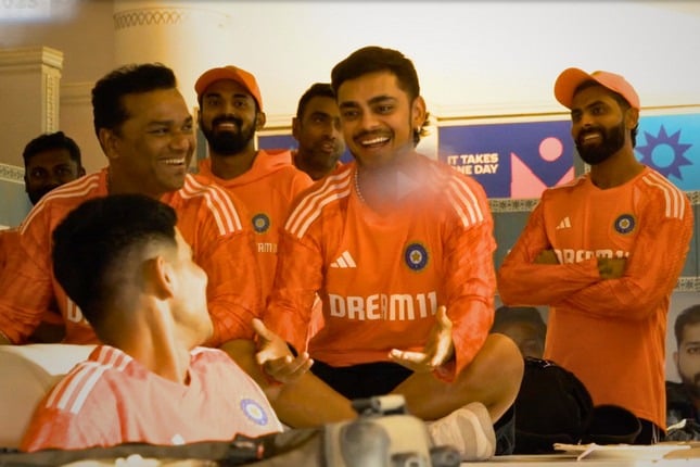 This what happens in Team India dressing room after every match
