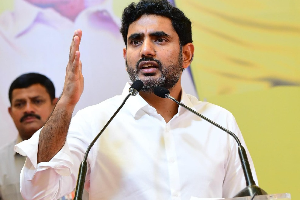 Lokesh reacts to another case on Chandrababu