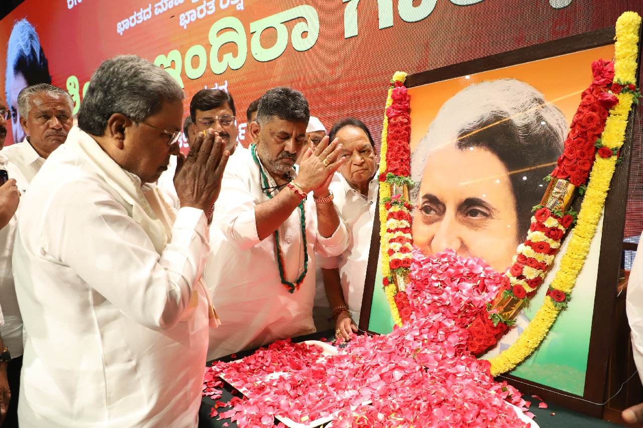There has never been a PM as popular as Indira Gandhi: Siddaramaiah