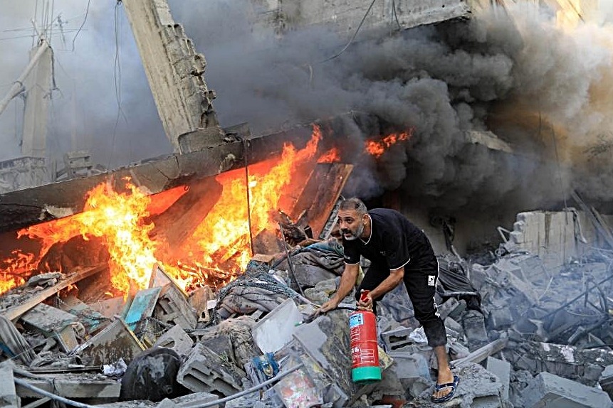 Fierce battle in Gaza, several Hamas terrorists neutralised: IDF