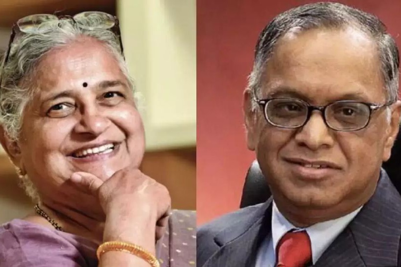 Sudha Murthy highlights how Narayana Murthy practises what he preaches says he works 80 to 90 hours a week