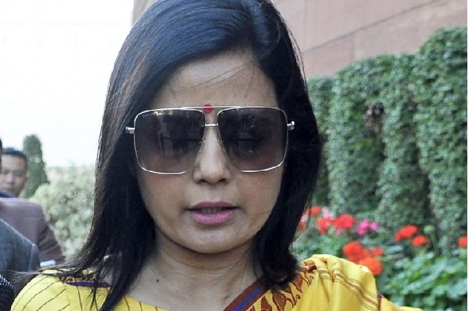 Trinamool leader Mahua Moitra scored a hat-trick of swipes