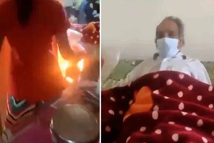 Woman Allegedly Sets Father In Law s Room On Fire