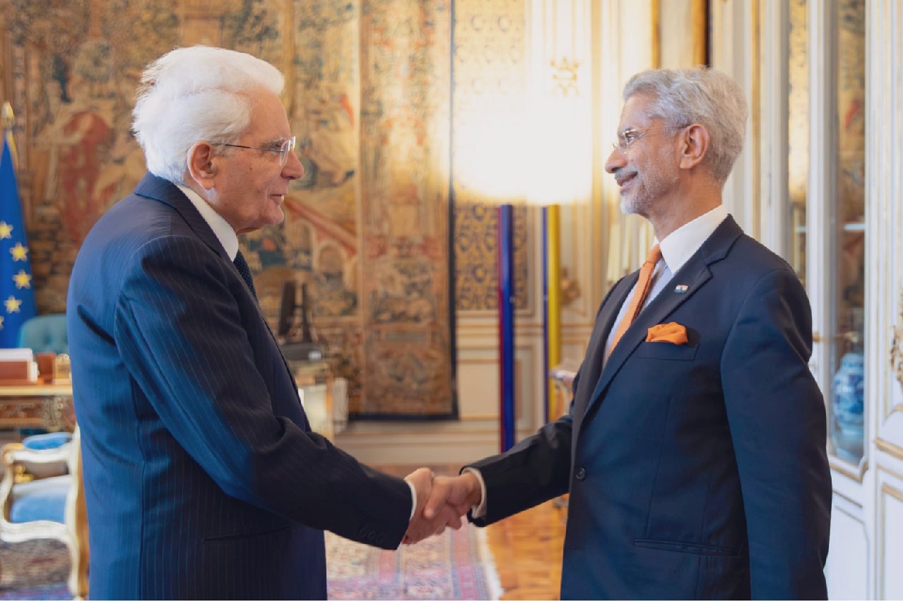 EAM Jaishankar meets Italian President Mattarella; discusses ways to advance strategic partnership