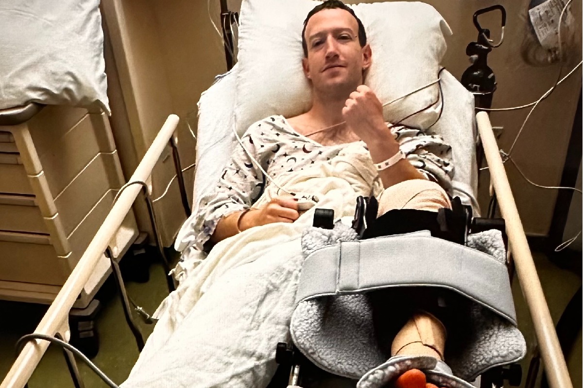 Mark Zuckerberg shares pic from hospital bed after surgery for sparring injury following Elon Musks latest challenge