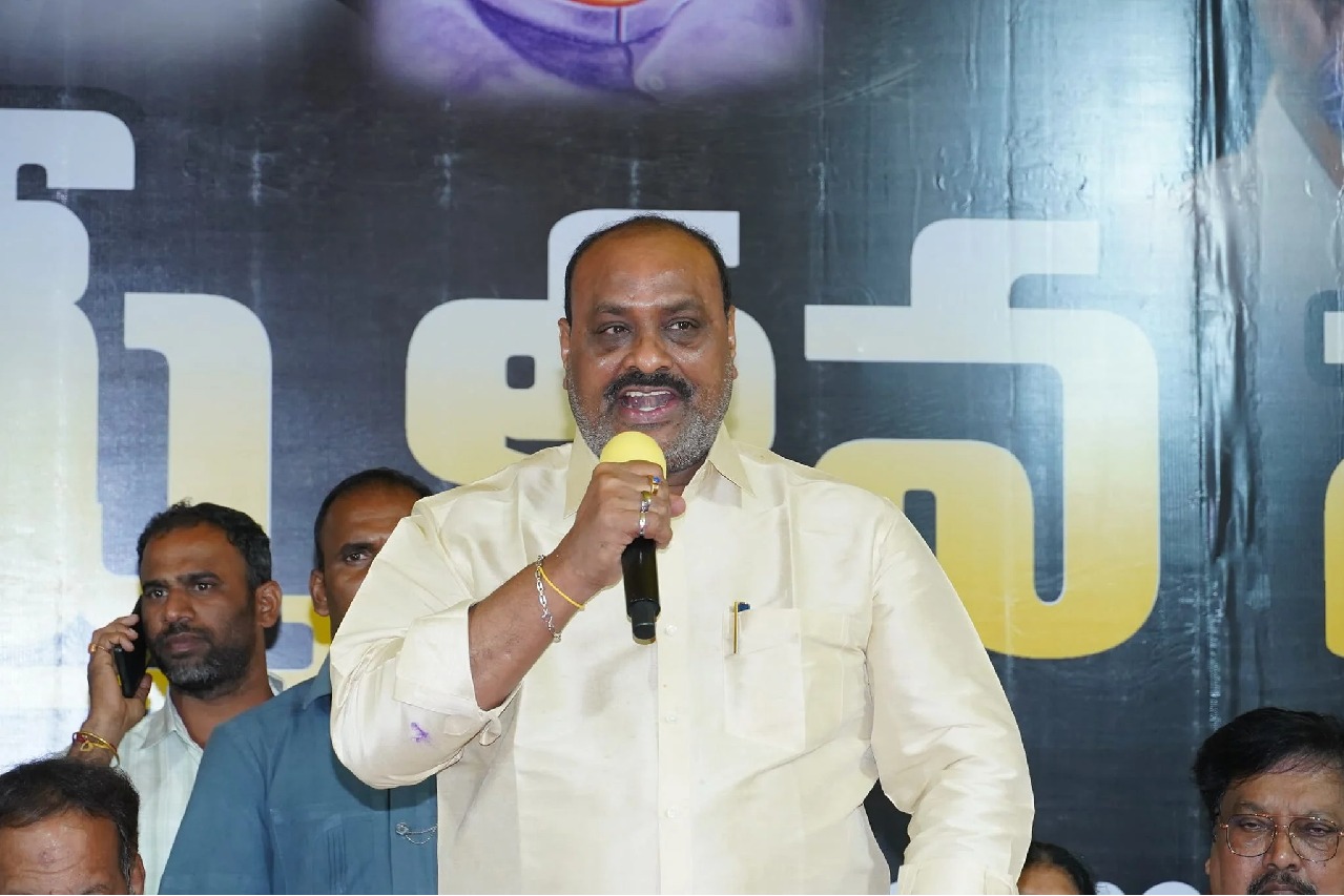 Atchannaidu attends Dalit meeting in TDP Office