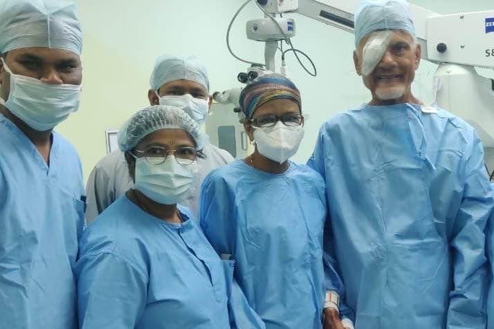 Chandrababu Naidu undergoes cataract surgery in Hyderabad