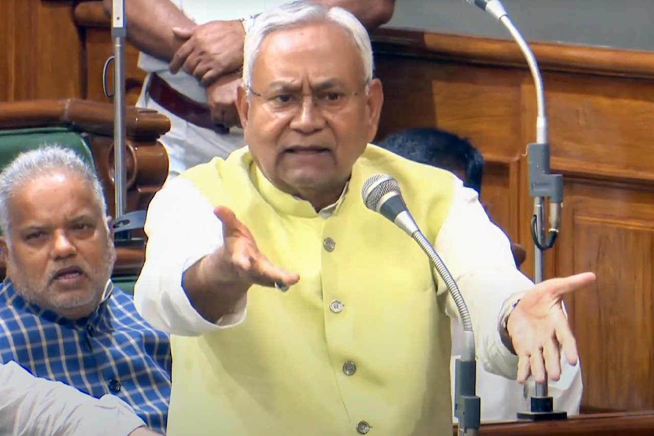 Ruckus in Bihar Assembly over Nitish's remarks on population control; House adjourned as shouts of 'mental CM' echo