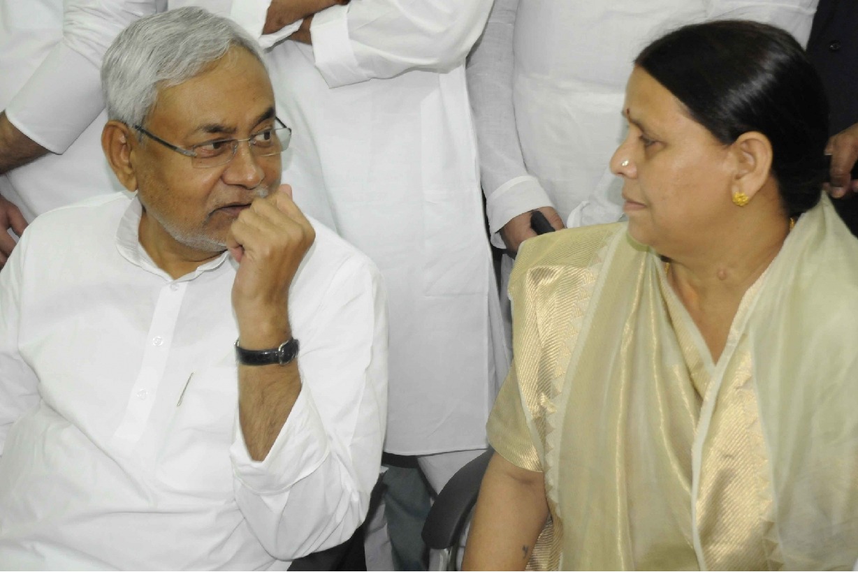 'Vulgar remark was made mistakenly,' Bihar ex-CM Rabri Devi defends Nitish
