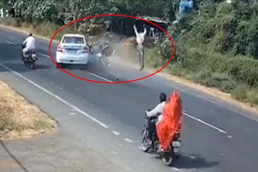 RTC MD sajjanar shares shocking video of road accident in Gujarat