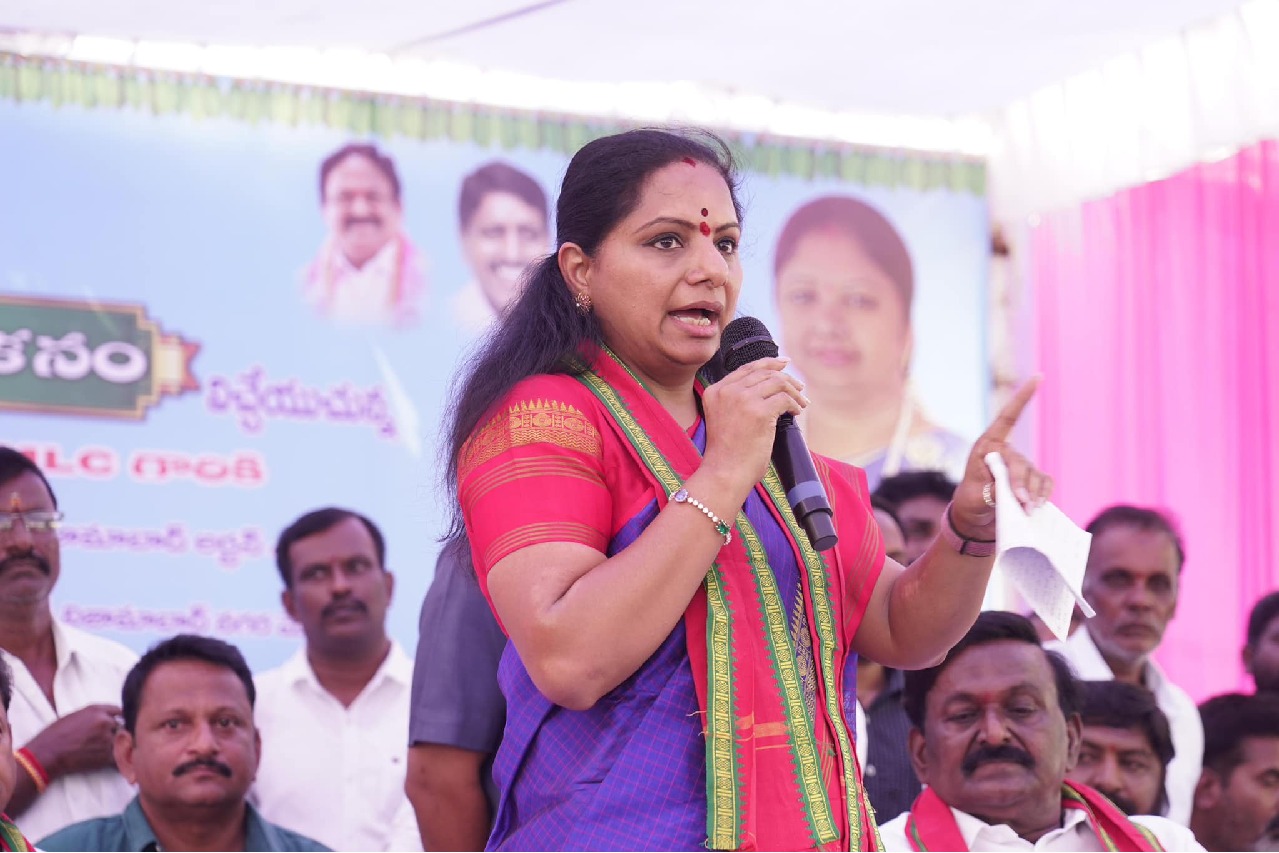 Kavitha lashes out at Etala Rajender and Revanth Reddy