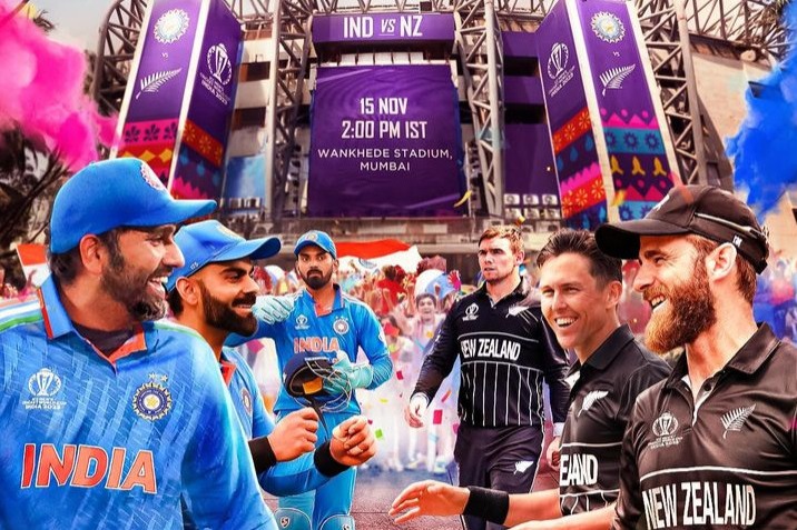 Team India face off with New Zealand in world cup semifinal
