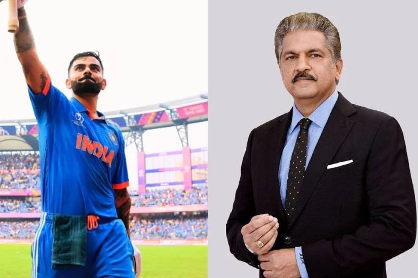 Anand Mahindra Reacts After Virat Kohli getting to his 50th ODI ton surpassing another legends record