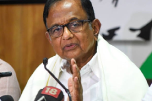 BRS government failed on inflation, unemployment: Chidambaram